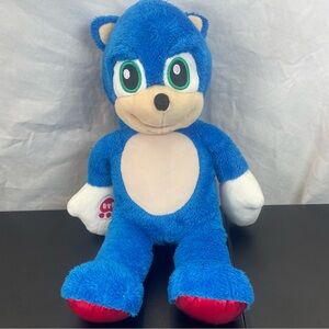 Build-A-Bear Blue and White Plush Toy Sonic‎ the Hedgehog